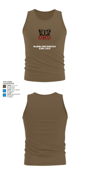 Tank Top, Oklahoma Union Senior High School Cheer, Cheer, Teamtime, Team time, sublimation, custom sports apparel, team uniforms, spirit wear, spiritwear, sports uniforms, custom shirts, team store, custom team store, fundraiser sports, apparel fundraiser