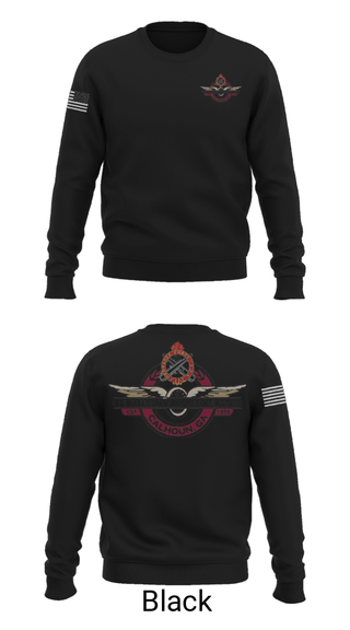 Crew Neck Sweatshirt, FMS Calhoun, National Guard, Teamtime, Team time, sublimation, custom sports apparel, team uniforms, spirit wear, spiritwear, sports uniforms, custom shirts, team store, custom team store, fundraiser sports, apparel fundraiser