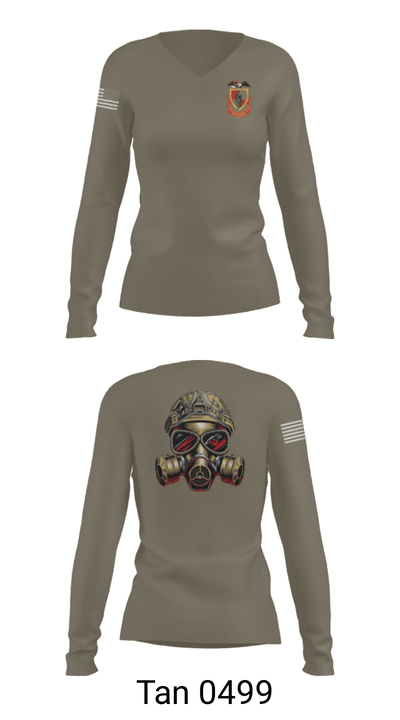 AIMC-E 64414659 Women's Long Sleeve V-neck Shirt - 39