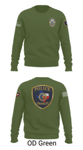 Crowley Police Department 8097883 Crew Neck Sweatshirt - 43
