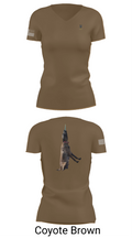Mals K9 82782648 Women's Short Sleeve V-neck Shirt - 8