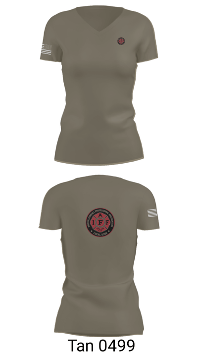 Local 5386 36178250 Women's Short Sleeve V-neck Shirt - 68
