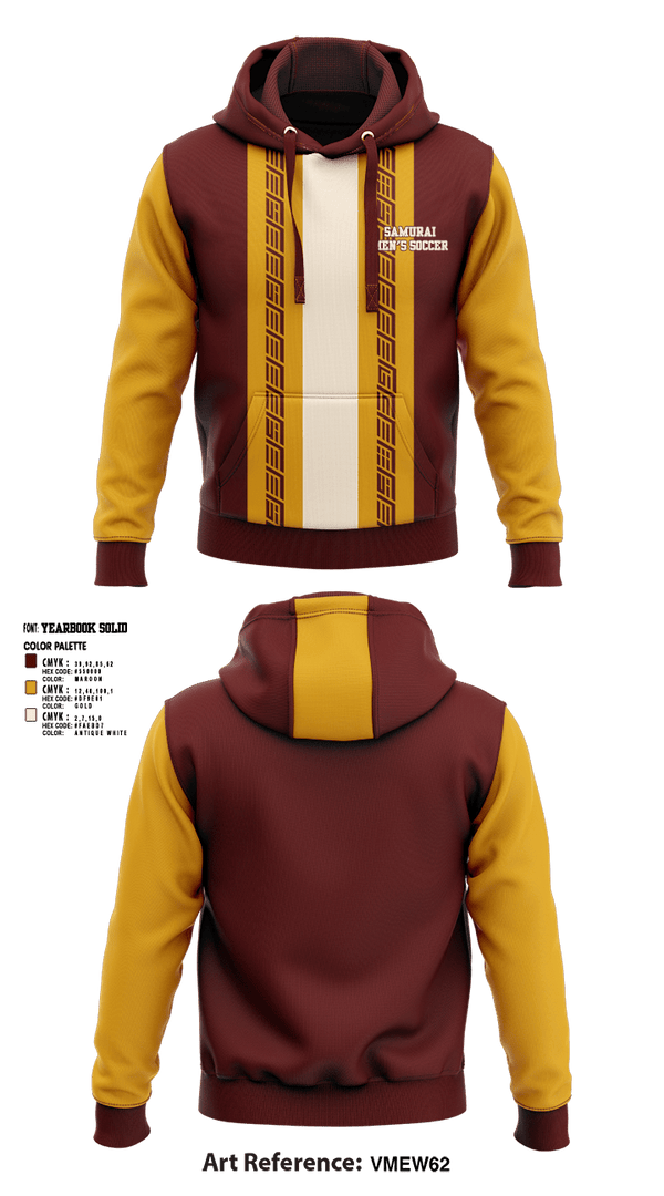 Hoodie, Samurai, Men's Soccer, Teamtime, Team time, sublimation, custom sports apparel, team uniforms, spirit wear, spiritwear, sports uniforms, custom shirts, team store, custom team store, fundraiser sports, apparel fundraiser