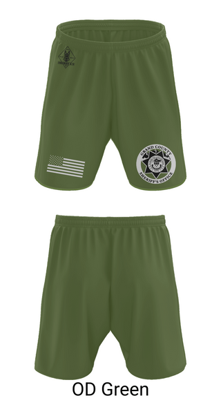 Athletic Shorts With Pockets, GCSO K9, , Teamtime, Team time, sublimation, custom sports apparel, team uniforms, spirit wear, spiritwear, sports uniforms, custom shirts, team store, custom team store, fundraiser sports, apparel fundraiser