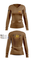 3-6 FA 74175293 Women's Long Sleeve V-neck Shirt - 9