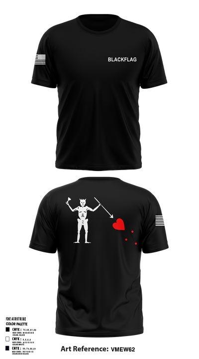 Blackflag 61511552 Short Sleeve Performance Shirt - 1