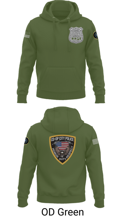 Co-op City Police Department 96634913 Hoodie - 55