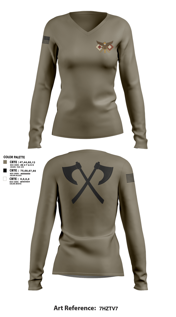 Womens Long Sleeve Vneck Shirt 1, Mortars, , Teamtime, Team time, sublimation, custom sports apparel, team uniforms, spirit wear, spiritwear, sports uniforms, custom shirts, team store, custom team store, fundraiser sports, apparel fundraiser