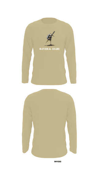 Long Sleeve Performance Shirt, B Btry 2142, National Guard, Teamtime, Team time, sublimation, custom sports apparel, team uniforms, spirit wear, spiritwear, sports uniforms, custom shirts, team store, custom team store, fundraiser sports, apparel fundraiser