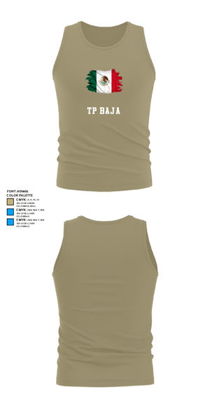 Tank Top, TP Baja, , Teamtime, Team time, sublimation, custom sports apparel, team uniforms, spirit wear, spiritwear, sports uniforms, custom shirts, team store, custom team store, fundraiser sports, apparel fundraiser