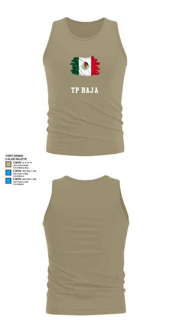 Tank Top, TP Baja, , Teamtime, Team time, sublimation, custom sports apparel, team uniforms, spirit wear, spiritwear, sports uniforms, custom shirts, team store, custom team store, fundraiser sports, apparel fundraiser