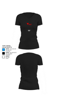 CLF 17912251 Women's Short Sleeve V-neck Shirt - 37