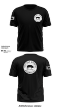Divine Swine Barbecue 45499343 Short Sleeve Performance Shirt - 27