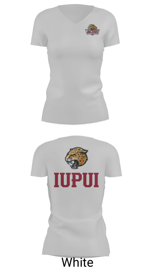Women's Short Sleeve Vneck Shirt, University-Purdue University Track, Track & Field, Teamtime, Team time, sublimation, custom sports apparel, team uniforms, spirit wear, spiritwear, sports uniforms, custom shirts, team store, custom team store, fundraiser sports, apparel fundraiser