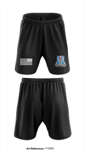 HHD 205th MI BN Athletic Shorts With Pockets - 4