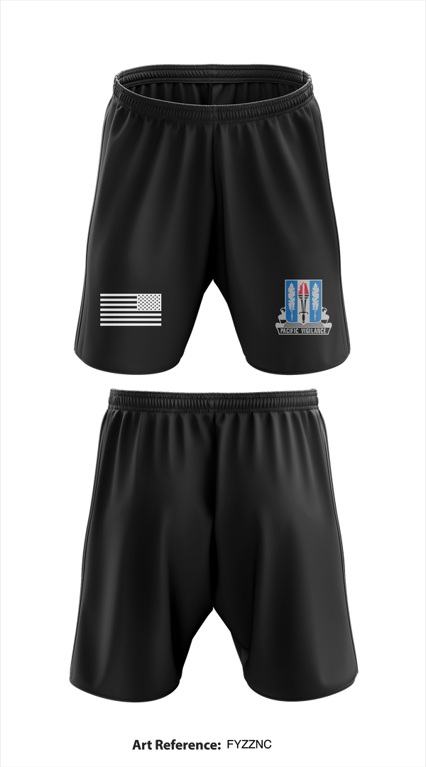 Athletic Shorts With Pockets, HHD 205th MI BN, Army, Teamtime, Team time, sublimation, custom sports apparel, team uniforms, spirit wear, spiritwear, sports uniforms, custom shirts, team store, custom team store, fundraiser sports, apparel fundraiser