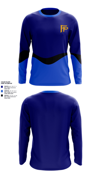 Long Sleeve Performance Shirt, Fairview High School, Spirit Store, Teamtime, Team time, sublimation, custom sports apparel, team uniforms, spirit wear, spiritwear, sports uniforms, custom shirts, team store, custom team store, fundraiser sports, apparel fundraiser