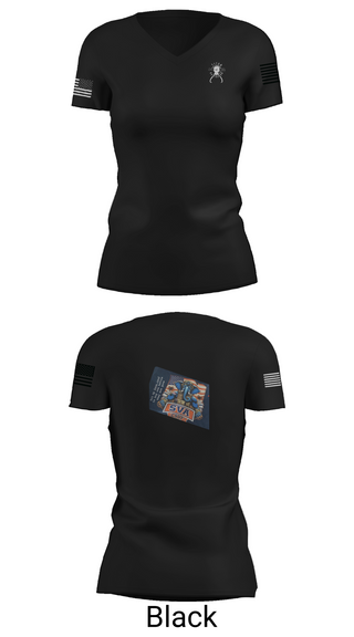 Womens Short Sleeve Vneck Shirt, TITAN BN, Army, Teamtime, Team time, sublimation, custom sports apparel, team uniforms, spirit wear, spiritwear, sports uniforms, custom shirts, team store, custom team store, fundraiser sports, apparel fundraiser