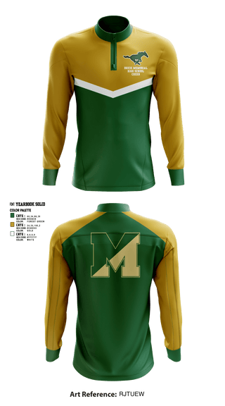 Quarter Zip Jacket, Brick Memorial High School Cheer, Cheer, Teamtime, Team time, sublimation, custom sports apparel, team uniforms, spirit wear, spiritwear, sports uniforms, custom shirts, team store, custom team store, fundraiser sports, apparel fundraiser