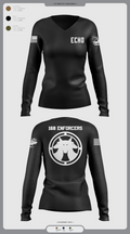undefined Women's Long Sleeve V-neck Shirt - 6