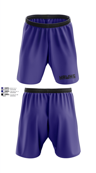 Athletic Shorts With Pockets, Hawks, Field Hockey, Teamtime, Team time, sublimation, custom sports apparel, team uniforms, spirit wear, spiritwear, sports uniforms, custom shirts, team store, custom team store, fundraiser sports, apparel fundraiser
