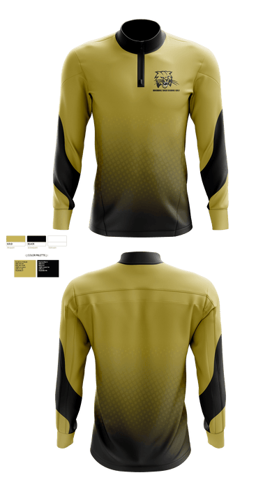Buchholz High School Golf 43528652 Quarter Zip Jacket - 1