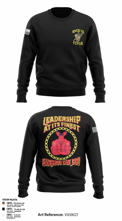 NMCB 133 FCPOA 15129018 Crew Neck Sweatshirt - 103