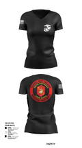 V3/2 53634498 Women's Short Sleeve V-neck Shirt - 111
