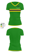 Glenvar High School Track 95759038 Women's Short Sleeve V-neck Shirt - 29