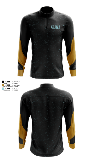 Quarter Zip Jacket, CREW2, Cross Country, Teamtime, Team time, sublimation, custom sports apparel, team uniforms, spirit wear, spiritwear, sports uniforms, custom shirts, team store, custom team store, fundraiser sports, apparel fundraiser