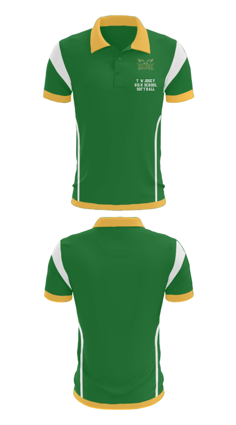 Short Sleeve Performance Polo, T W Josey High School Softball, Softball, Teamtime, Team time, sublimation, custom sports apparel, team uniforms, spirit wear, spiritwear, sports uniforms, custom shirts, team store, custom team store, fundraiser sports, apparel fundraiser