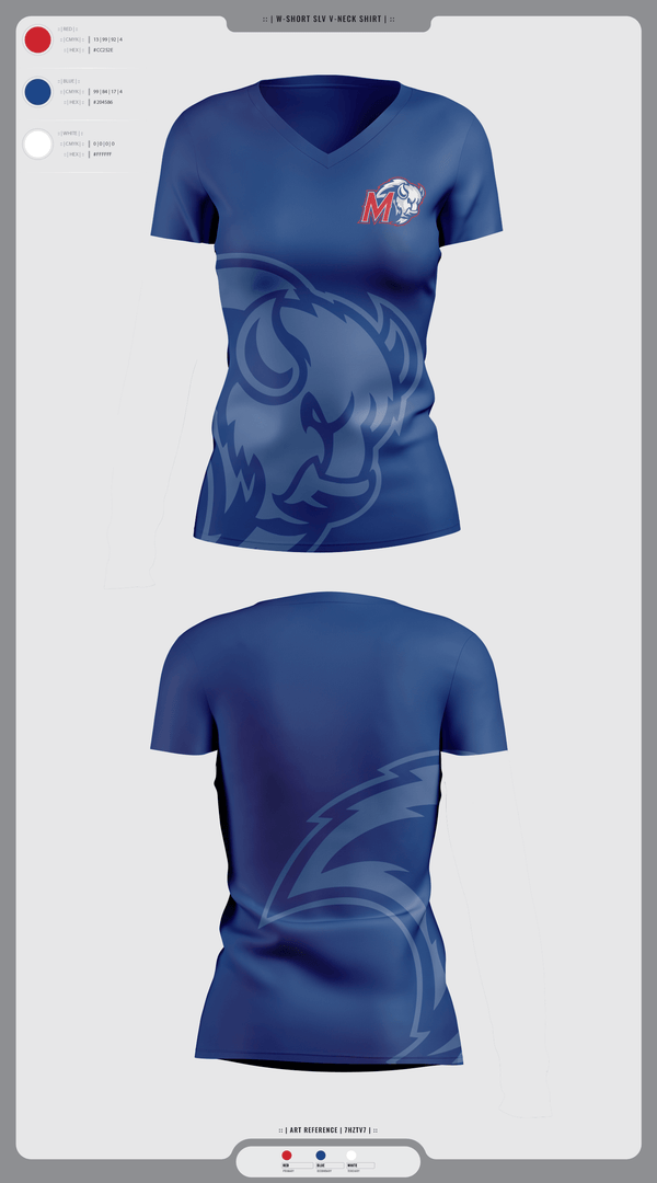 Womens Short Sleeve Vneck Shirt, Madras High School Cross Country, Cross Country, Teamtime, Team time, sublimation, custom sports apparel, team uniforms, spirit wear, spiritwear, sports uniforms, custom shirts, team store, custom team store, fundraiser sports, apparel fundraiser
