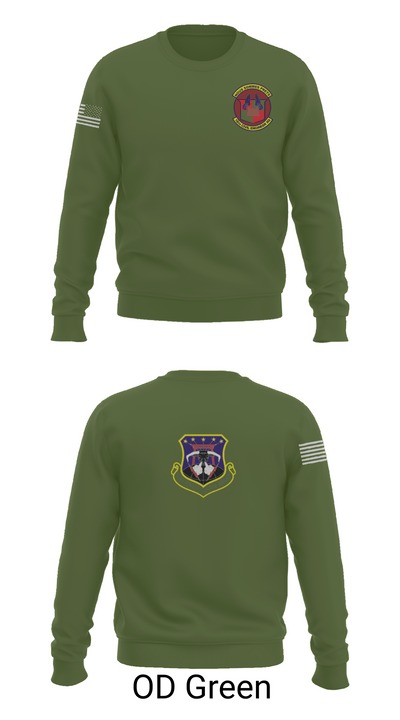 18th Civil Engineer Sq 16375952 Crew Neck Sweatshirt - 45