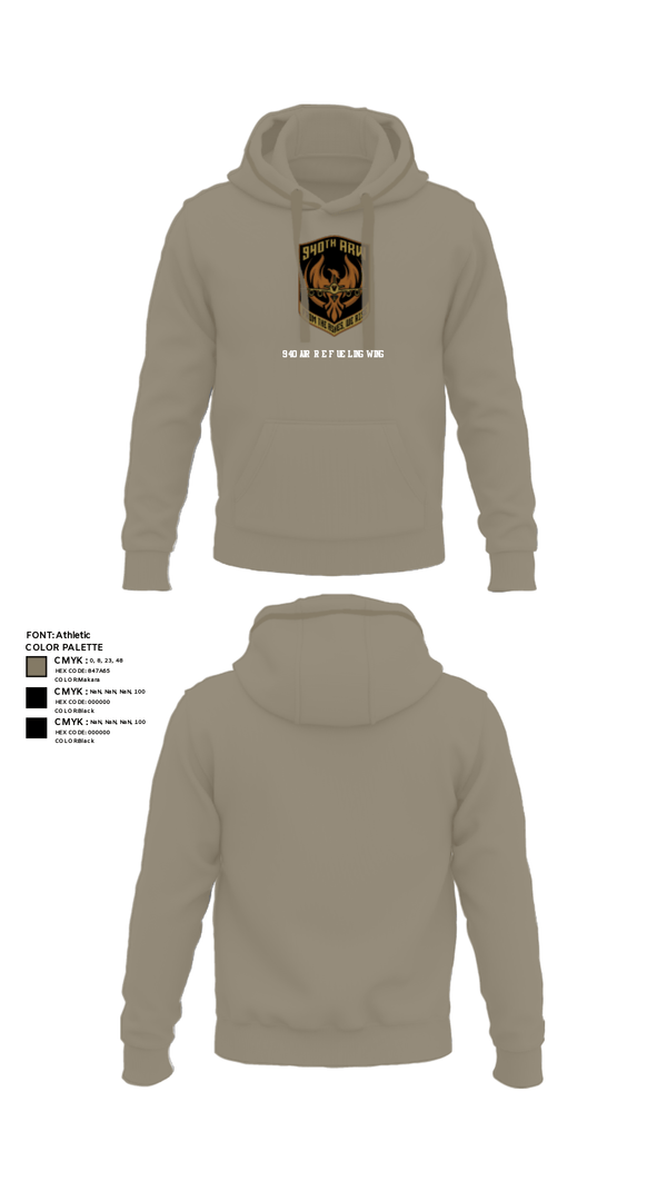 Hoodie, 940 Air Refueling Wing, , Teamtime, Team time, sublimation, custom sports apparel, team uniforms, spirit wear, spiritwear, sports uniforms, custom shirts, team store, custom team store, fundraiser sports, apparel fundraiser