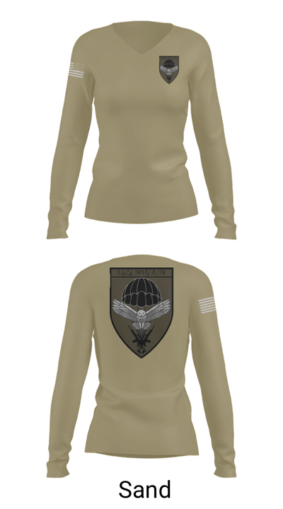 8.FschJgRgt 26 4614307 Women's Long Sleeve V-neck Shirt - 97
