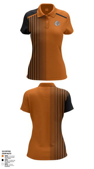 Women's Short Sleeve Performance Polo, Rural Retreat High School Volleyball, Women's Volleyball, Teamtime, Team time, sublimation, custom sports apparel, team uniforms, spirit wear, spiritwear, sports uniforms, custom shirts, team store, custom team store, fundraiser sports, apparel fundraiser