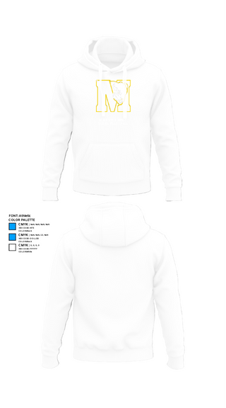 Hoodie, McAlester Middle School Volleyball, Women's Volleyball, Teamtime, Team time, sublimation, custom sports apparel, team uniforms, spirit wear, spiritwear, sports uniforms, custom shirts, team store, custom team store, fundraiser sports, apparel fundraiser
