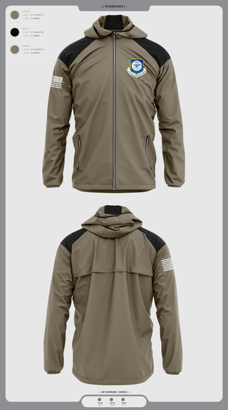 Windbreaker, Gallup Raptor Composite Squadron, Air Force, Teamtime, Team time, sublimation, custom sports apparel, team uniforms, spirit wear, spiritwear, sports uniforms, custom shirts, team store, custom team store, fundraiser sports, apparel fundraiser
