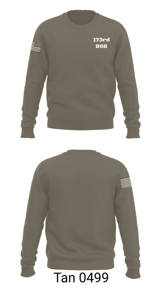 Crew Neck Sweatshirt, 173rd BSB, , Teamtime, Team time, sublimation, custom sports apparel, team uniforms, spirit wear, spiritwear, sports uniforms, custom shirts, team store, custom team store, fundraiser sports, apparel fundraiser