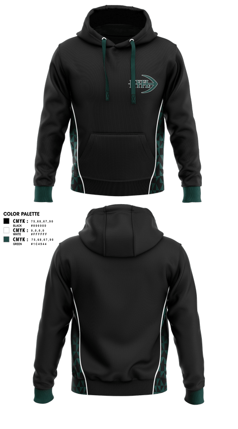 Hoodie, HUNTSVILLE YOUTH FOOTBALL LEAGUE, Spirit Store, Teamtime, Team time, sublimation, custom sports apparel, team uniforms, spirit wear, spiritwear, sports uniforms, custom shirts, team store, custom team store, fundraiser sports, apparel fundraiser