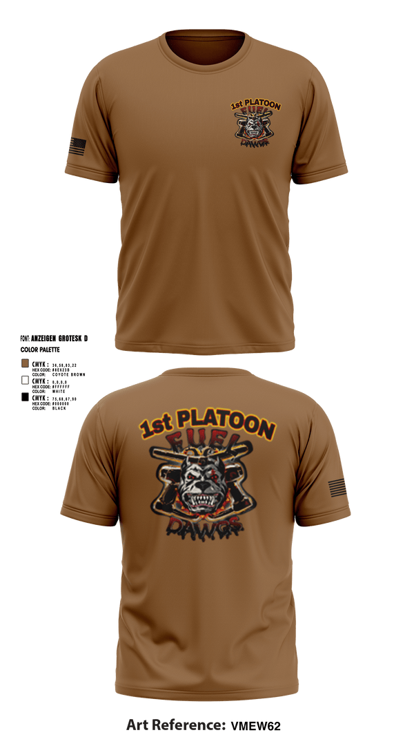 Short Sleeve Performance Shirt, Fuel Dawgs, Army, Teamtime, Team time, sublimation, custom sports apparel, team uniforms, spirit wear, spiritwear, sports uniforms, custom shirts, team store, custom team store, fundraiser sports, apparel fundraiser