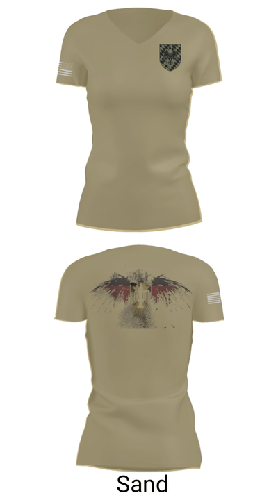 3./HSchRgt1 84402594 Women's Short Sleeve V-neck Shirt - 88