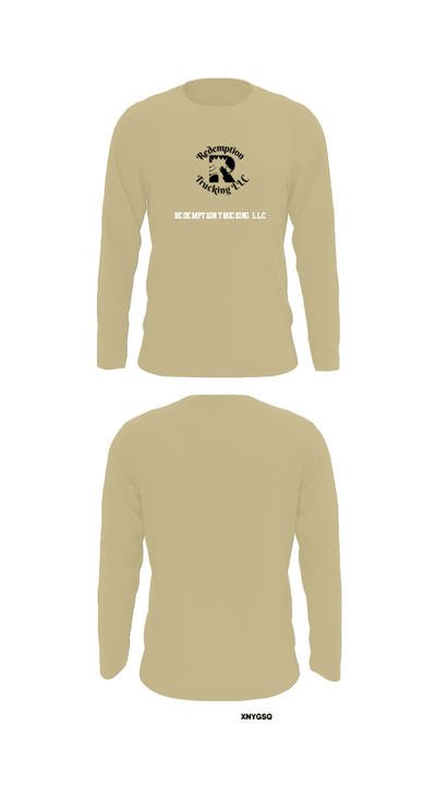 Redemption Trucking LLC 17530892 Long Sleeve Performance Shirt - 41