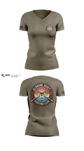 New Jersey State Police Women's Short Sleeve V-neck Shirt - 2