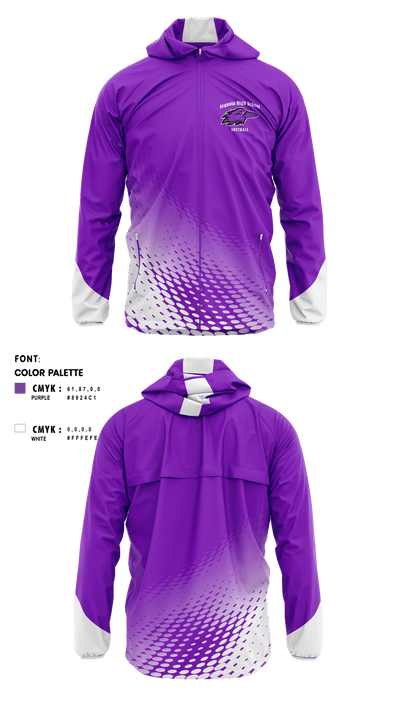 Sequoia High School Softball 69222263 Windbreaker - 1