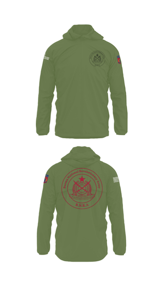 Windbreaker, B.N.R.A, Army, Teamtime, Team time, sublimation, custom sports apparel, team uniforms, spirit wear, spiritwear, sports uniforms, custom shirts, team store, custom team store, fundraiser sports, apparel fundraiser