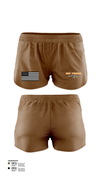 Womens Shorts, Tiger sharks, Army, Teamtime, Team time, sublimation, custom sports apparel, team uniforms, spirit wear, spiritwear, sports uniforms, custom shirts, team store, custom team store, fundraiser sports, apparel fundraiser