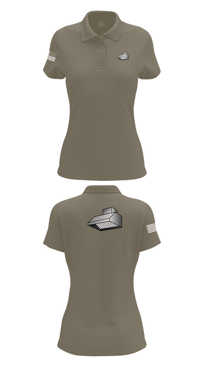 Triboro kitchen & ventilation 34118337 Women's Short Sleeve Performance Polo  - 34