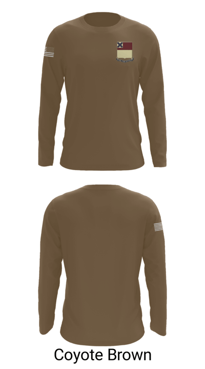HHD 166th Regiment 4853273 Long Sleeve Performance Shirt - 6