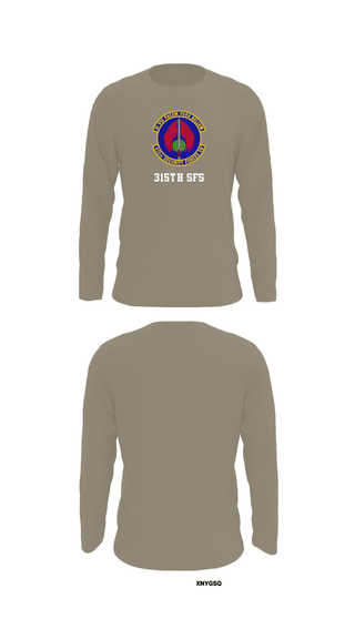 Long Sleeve Performance Shirt, 315th SFS, Air Force, Teamtime, Team time, sublimation, custom sports apparel, team uniforms, spirit wear, spiritwear, sports uniforms, custom shirts, team store, custom team store, fundraiser sports, apparel fundraiser